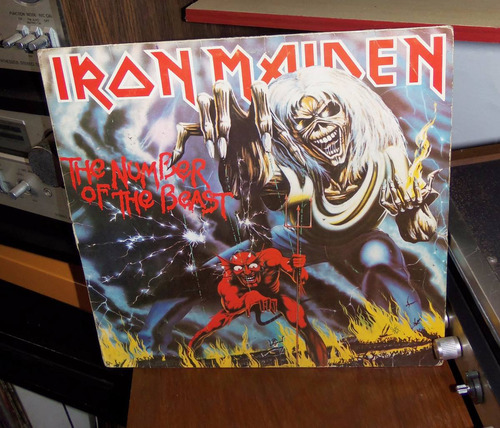 Lp Iron Maiden The Number Of The Beast 1982 Nacional
