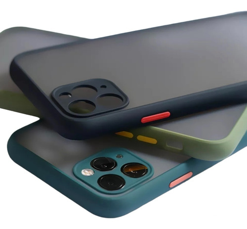 Carcasas Para iPhone Color Matte Premium (todos Los Modelos)