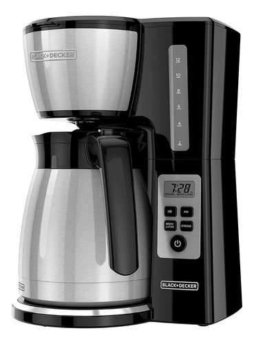 Cafetera Black&decker Térmica Cm2046s-la /12taz