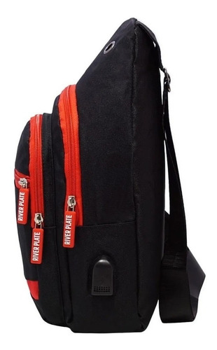 Imagen 4 de 10 de Bolso Cruzado Mochila Deportivo Argentina Boca River Oficial