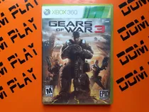 Comprar Gears Of War 3 Xbox 360 (leer Descripción) Físico Dom Play