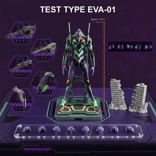 エヴァンゲリオン eva-01 test type フィギュア Action Figure Evangelion Test Type Eva-01 Anime Model Kit