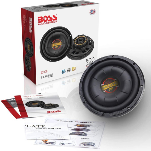 Boss Audio Bajo Perfil Delgado 10 Pulgadas  800 Watts