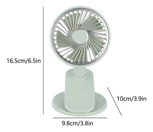 Escritorio Plegable Con Ventilador Pequeño En T, Pequeño Ven