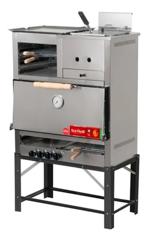 Horno Pizzero Sol Real 037 Multiple 8m C/carlit Doble