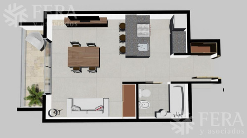 Imagen 1 de 20 de Venta De Departamento 1 Ambiente Al Frente En Wilde (28226)