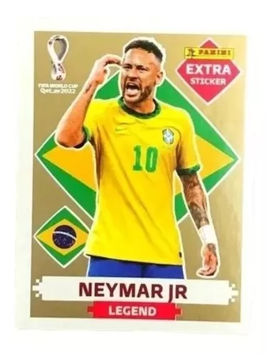 Neymar Legend Gold - Copa do Mundo Qatar 2022 Panini