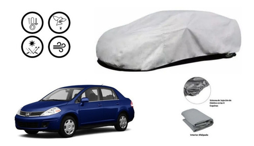 Car Cover Nissan Tiida 2011 Afelpada.