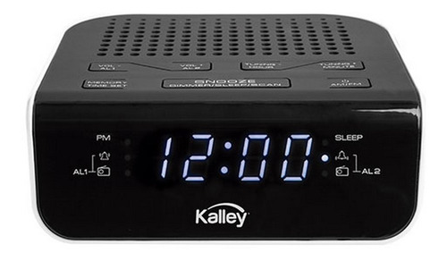 Radio Reloj Am/fm Kalley Alarma Despertador