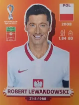 Comprar Figurita Robert Lewandowski Mundial Qatar 2022 Panini