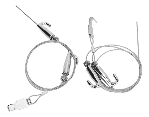 Kit De Cables Ajustables Para Colgar Cuadros, 2 Unidades, 2