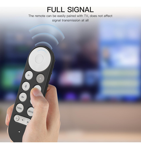 Funda De Silicona Para Google Tv Streamer 4k 2024, Color Neg
