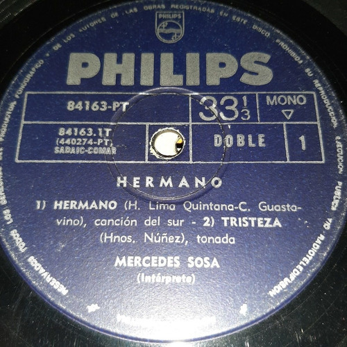 Simple Mercedes Sosa Philips 84163 C13