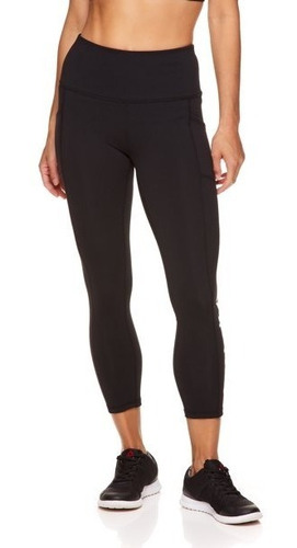 Leggings,licra Lycra Deportiva  Capri Para Mujer De Reebok