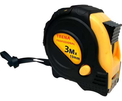 Kit 10 Trena Métrica Profissional 3 Metros X 19mm Com Trava