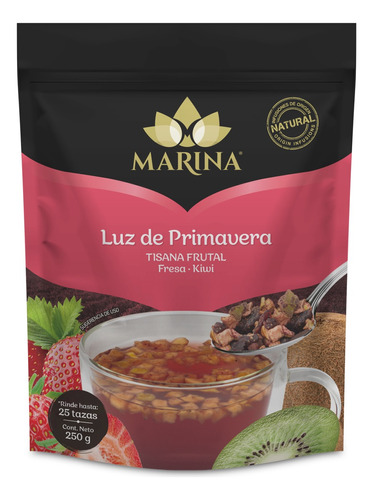 Tisana Gourmet Frutal Marina Luz De Primavera 250g