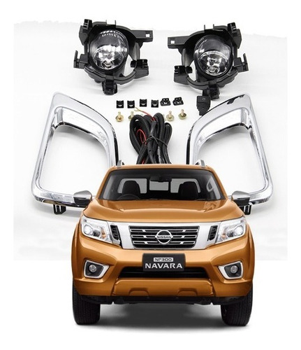 Kit Completo Neblineros Nissan Np300 2015 Al 2019 / Zofree