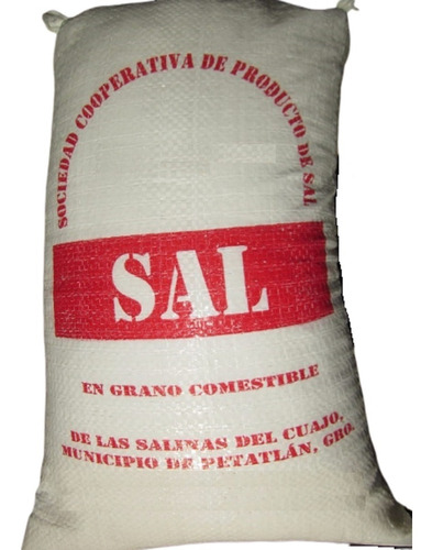 25 Kg Sal De Mar 100% Orgánica Del Estado De Guerrero 