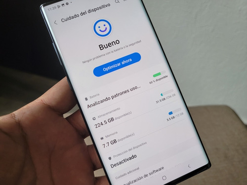 Samsung Galaxy Note 10+ Plus 256gb Liberado Telcel Movi Att Usado Buen Estado Android 12 Spen Bluetooth (Usado)