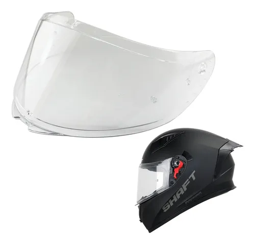 Mica Antiempañante Pinlock Universal Motowolf Casco Moto