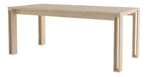 Imagen 4 de 7 de Mesa De Comedor De Madera 100% Pino Ref: Maciza27