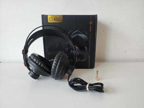 Auriculares Kolt K-250 S Negro En Caja Completo