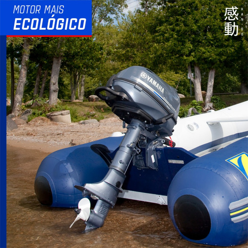 Motor De Popa Yamaha 6hp 4t Leia Anúncio