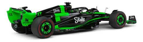 Miniatura Fórmula 1 Stake Kick Sauber C44 Bottas 1:18 Solido