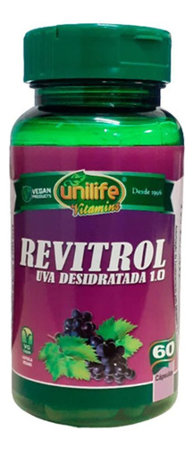 Revitrol Uva Deshidratada-resveratrol 60 Cápsulas 500mg