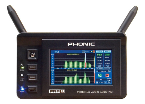 Phonic Paa6 Dual Channel Analizador De Audio Digital