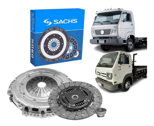Kit Embreagem Vw Ford 8120 7100 8140 8150 Motor Mwm X10 4cil