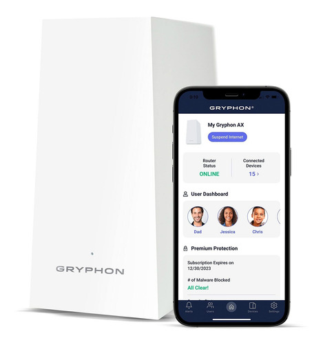Router Gryphon Ax Tri-banda Wifi 6 802.11b 5ghz -blanco