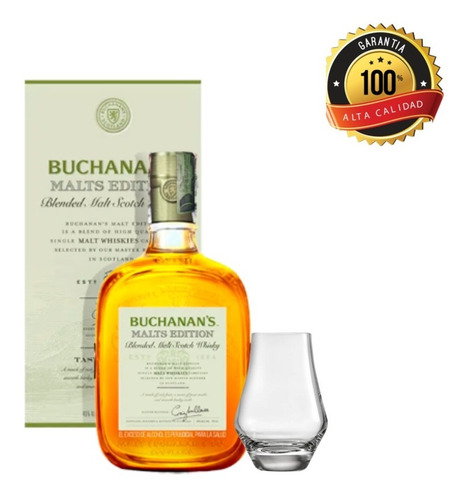 Whisky Buchanans Malts Edition - mL a $327