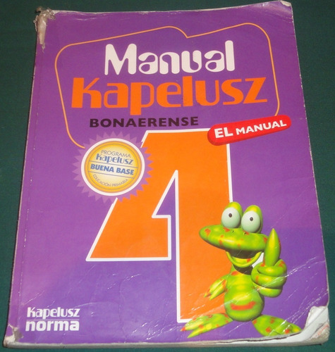 Manual Kapelusz Bonaerense 4 - Kapelusz