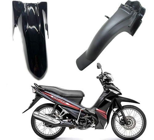 Kit Paralama Dianteiro Yamaha Crypton 115 K Ed 2011