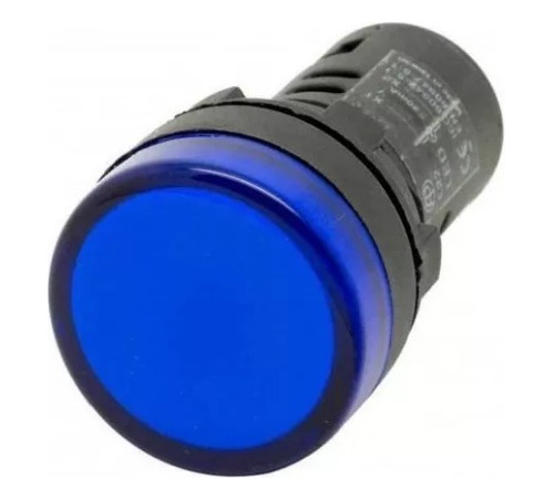 Luz Piloto Azul 22 Mm 220 Vac