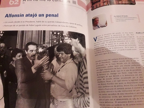 Revista El Auto Colectivo Miramar Alfonsín Maradona 2011 (Usado)