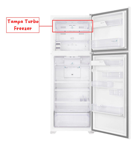 Tampa Prateleira Turbo Freezer Electrolux Df56 Tf55 Tf56 If5