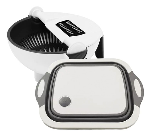 Pack Bowl Multifuncional + Tabla De Corte 3 En 1 Simplit