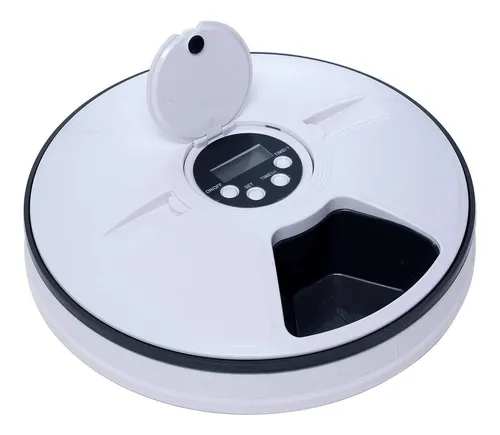 Dispensador Automático De Alimento Para Perros Y Gatos
