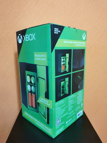Xbox Series X Oficial Mini Refrigerador Capacidad 8 Latas