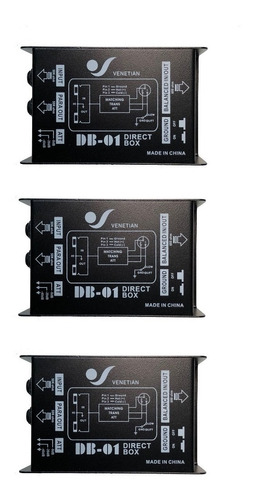 Combo 3 Caja Directa Pasiva Venetian Db-01 Dbp 