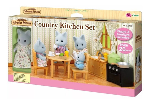 Sylvanian Families Set Cocina De Campo Con Personaje 5164