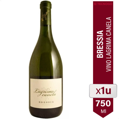 Vino Bressia Lagrima Canela Chardonnay Semillon - 01bebidas