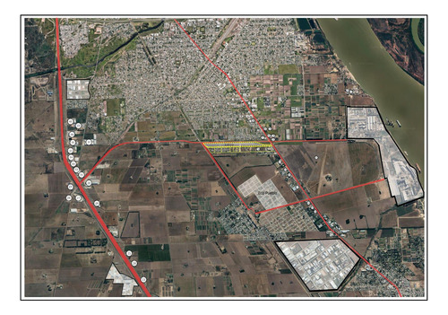 Terreno 10 Hectareas Frentista A La Ruta De Cargill En Villa Gobernador Galvez Santa Fe