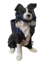 Comprar Maceta De Perro Border Collie 20cm