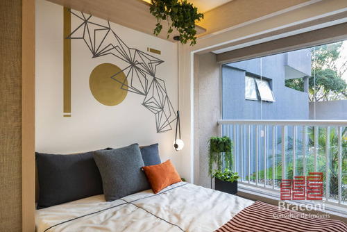 Imagem 9 de 15 de Mobi One Liberdade - Studio A Venda E Apartamento 1 Dorm Próximo Ao Metrô - 7012