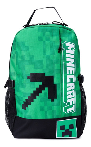 Minecraft Pickaxe Creeper Unisex 18  Laptop Backpack