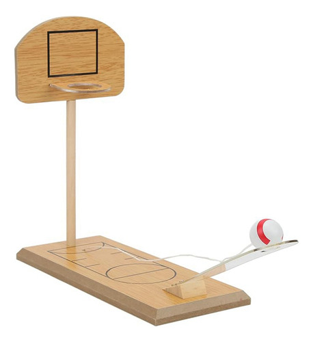 Juguete De Baloncesto De Madera, Regalo Ideal Para Niños