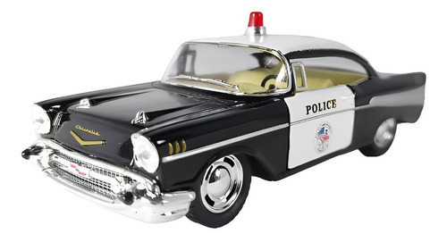 Policia Chevrolet Bel Air 1957 Escala 1:38